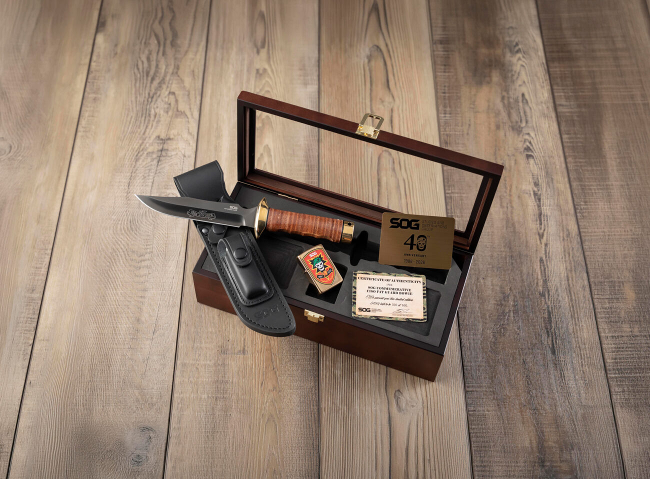 SOG Celebrates Milestone Anniversary with Limited-Edition Collectible Knife SOG Celebrates Milestone Anniversary with Limited-Edition Collectible Knife