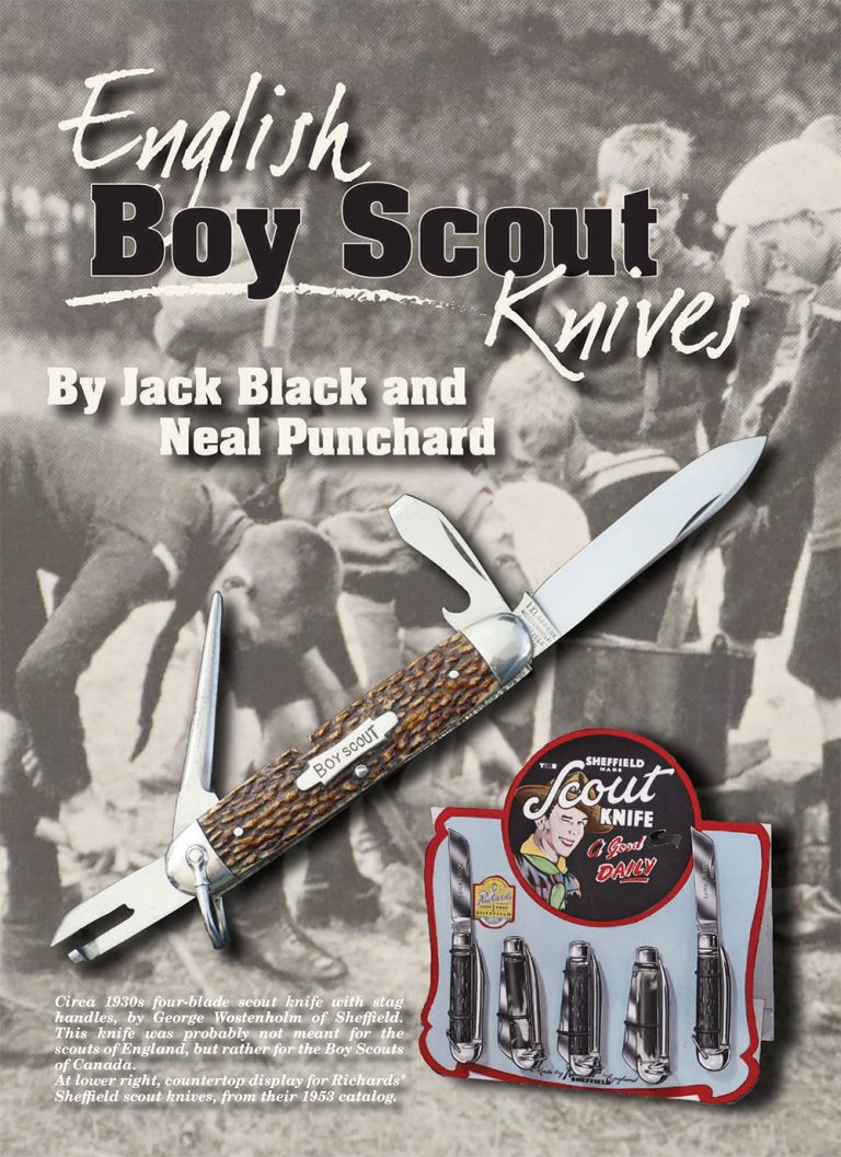 English Boy Scout Knives