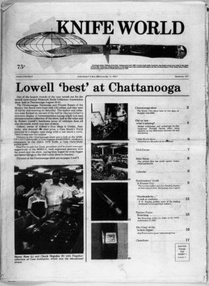 Knife World September 1977 Issue (Hard Copy)