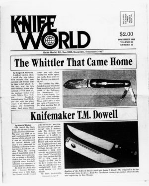 Knife World December 1996 Issue (Hard Copy)