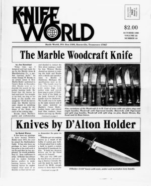 Knife World October 1996 Issue (Hard Copy)