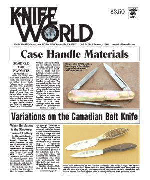 Knife World January 2008 Issue (Hard Copy)