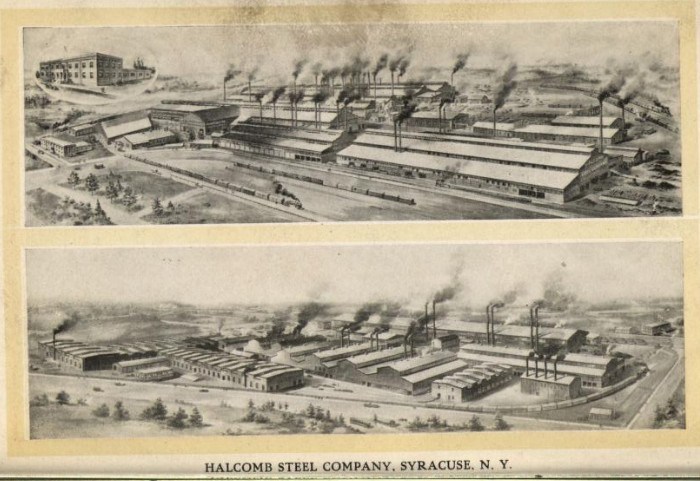 Halcomb Steel Company History Syracuse