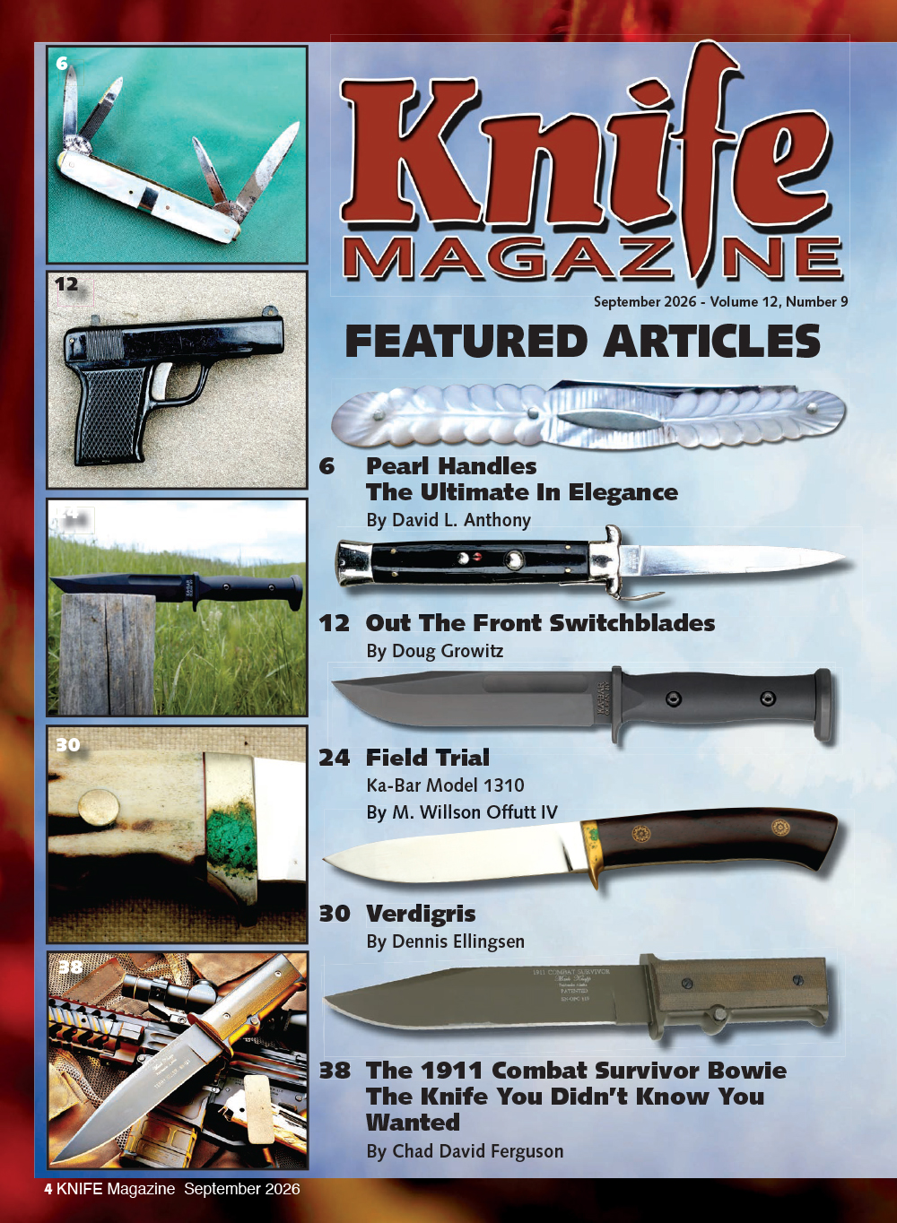 Knife Magazine Sept 2026 Issue Hard Copy - Image 3