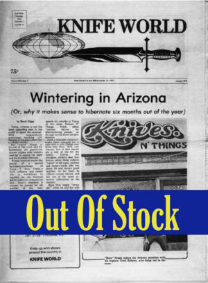 Knife World January 1978 Issue (Hard Copy)