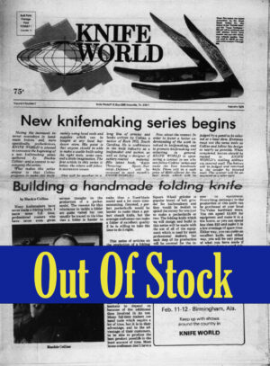 Knife World February 1978 Issue (Hard Copy)