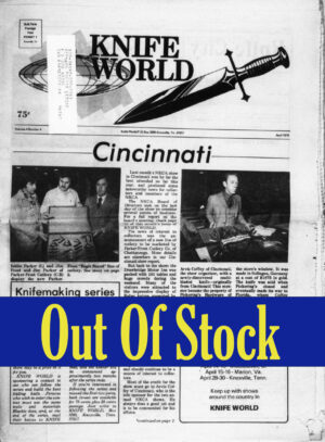 Knife World April 1978 Issue (Hard Copy)