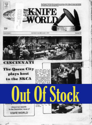 Knife World November 1977 Issue (Hard Copy)