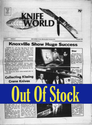 Knife World December 1978 Issue (Hard Copy)