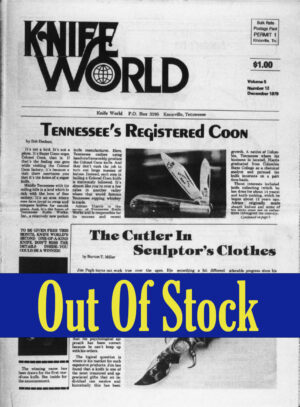 Knife World December 1979 Issue (Hard Copy)