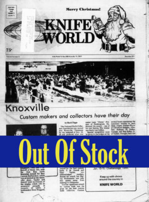 Knife World December 1977 Issue (Hard Copy)