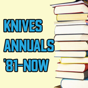 Books: KNIVES Annuals '81-2022