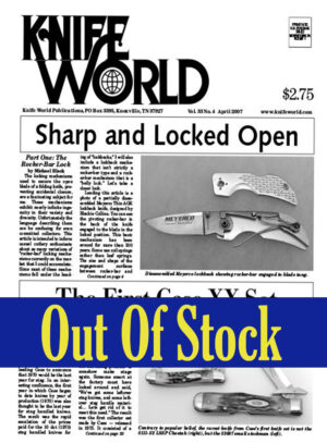 Knife World April 2007 Issue (Hard Copy)