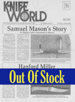 Knife World August 2000 Issue (Hard Copy)
