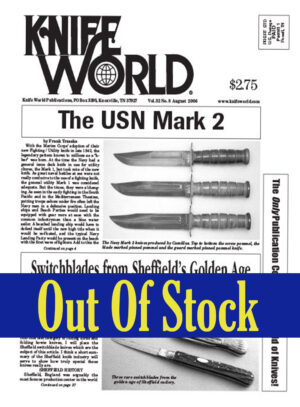 Knife World August 2006 Issue (Hard Copy)