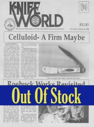 Knife World February 2000 Issue (Hard Copy)