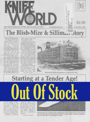Knife World October 2000 Issue (Hard Copy)
