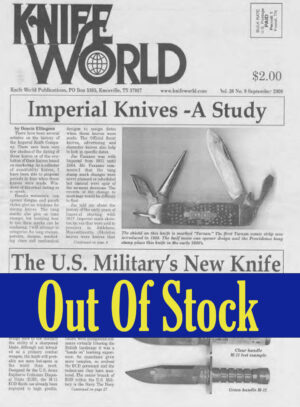 Knife World September 2000 Issue (Hard Copy)