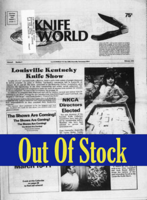 Knife World February 1979 Issue (Hard Copy)